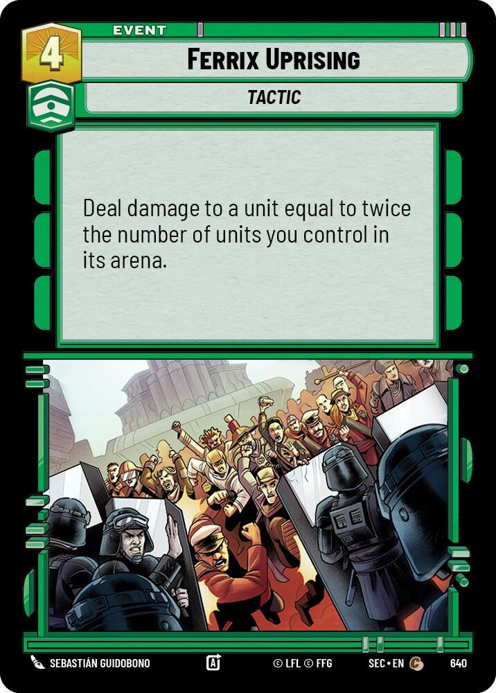 Ferrix Uprising (Foil) (640) (SEC)