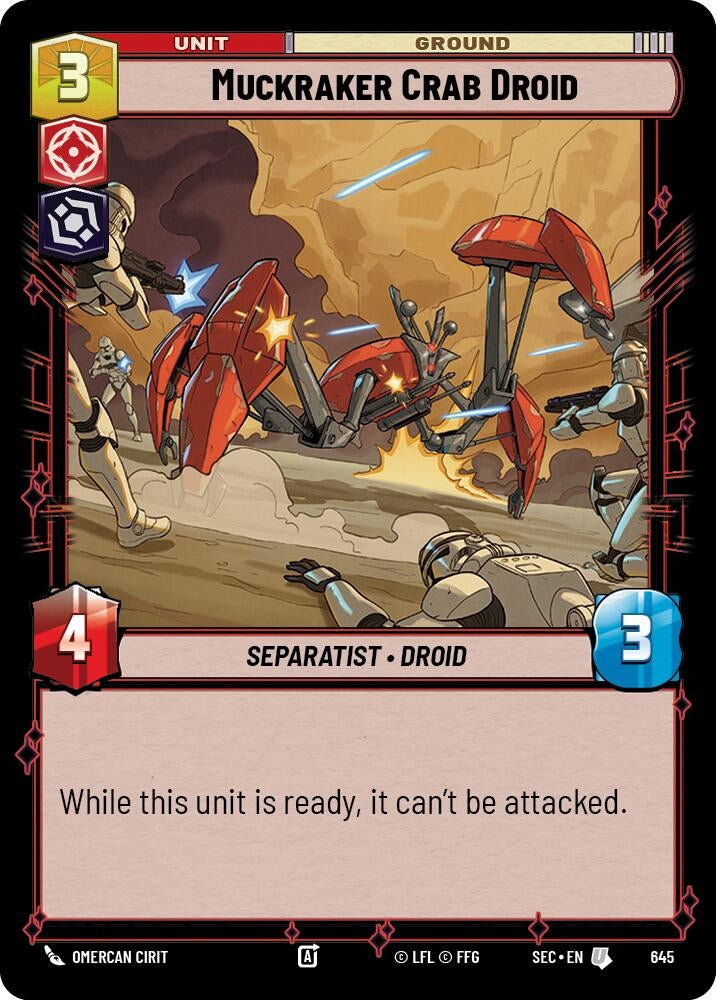 Muckraker Crab Droid (Foil) (645) (SEC)