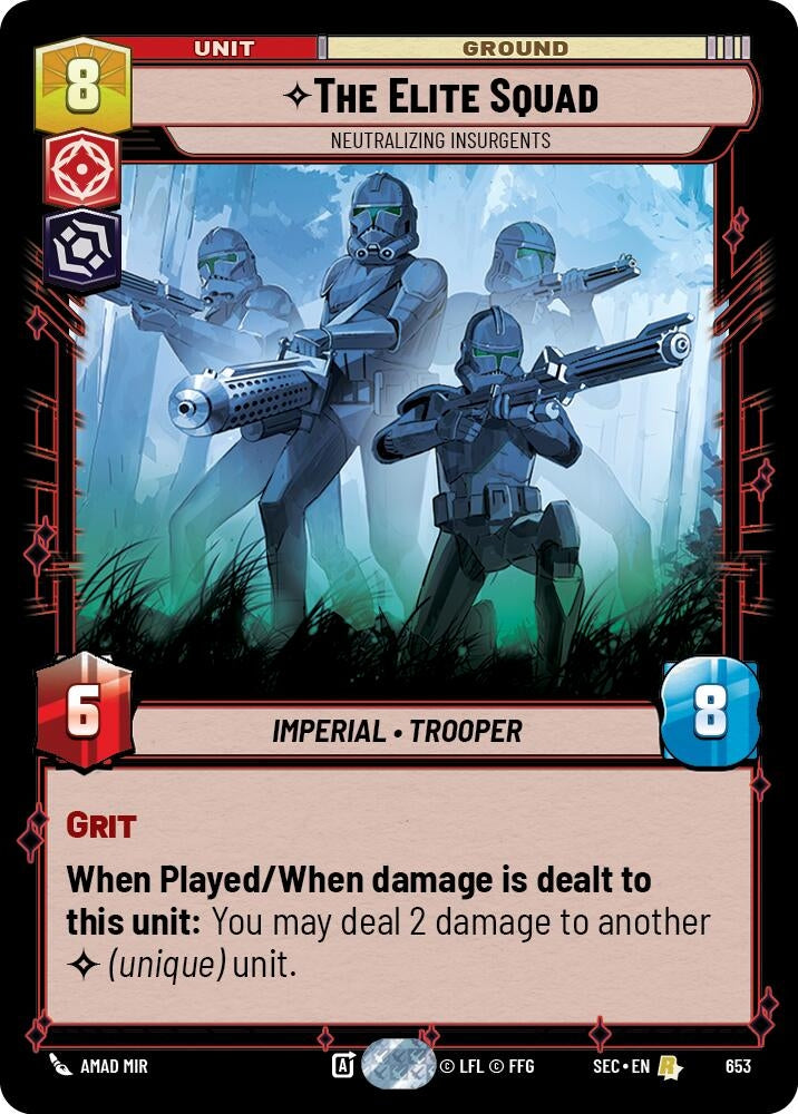 The Elite Squad - Neutralizing Insurgents (Foil) (653) (SEC)