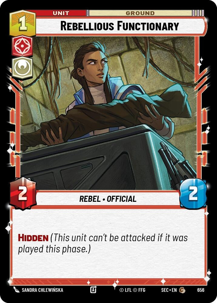 Rebellious Functionary (Foil) (656) (SEC)