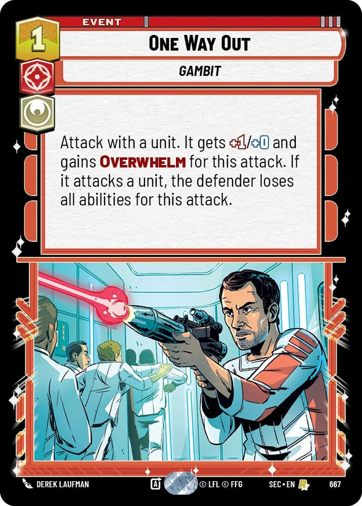 One Way Out (Foil) (667) (SEC)