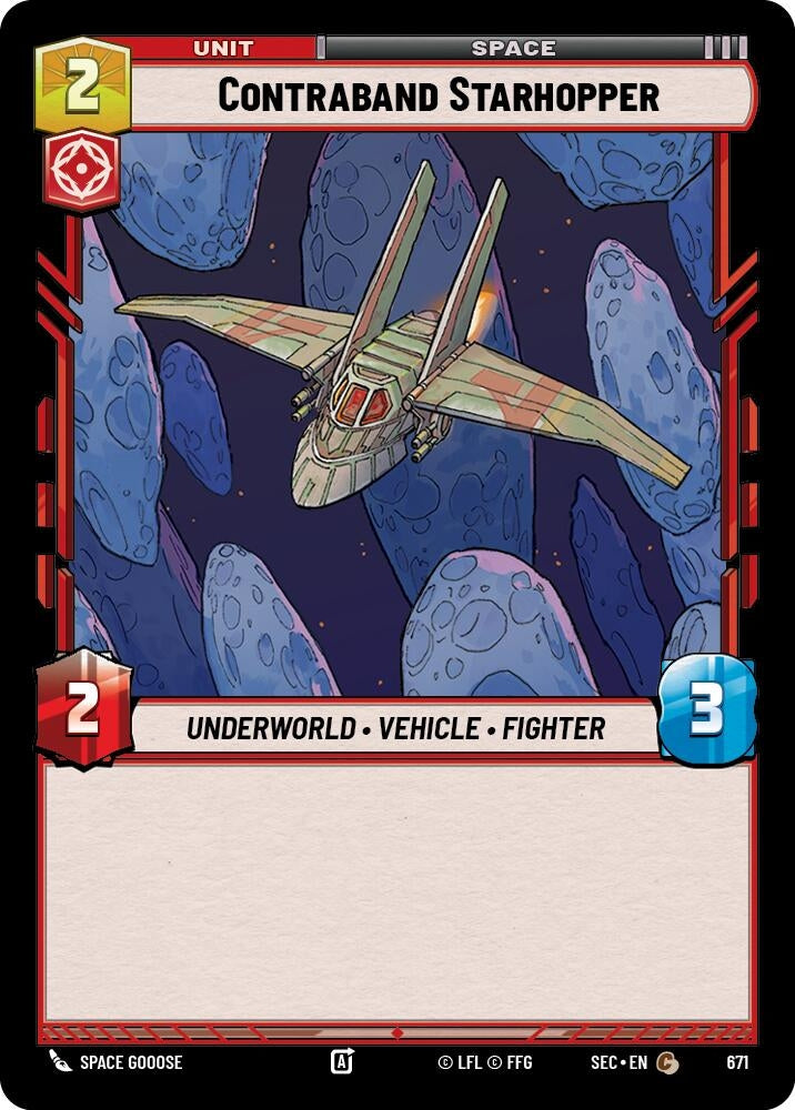 Contraband Starhopper (Foil) (671) (SEC)