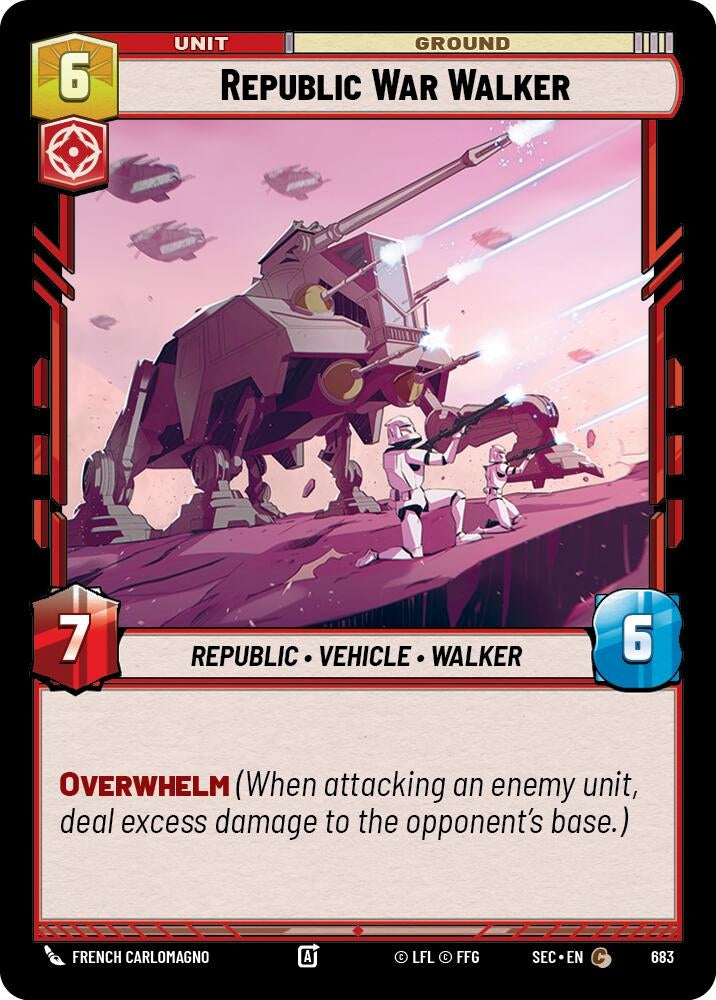 Republic War Walker (Foil) (683) (SEC)