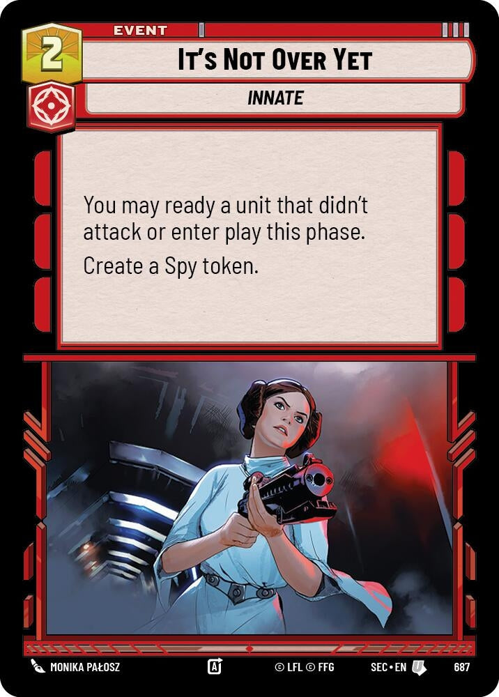 It's Not Over Yet (Foil) (687) (SEC)