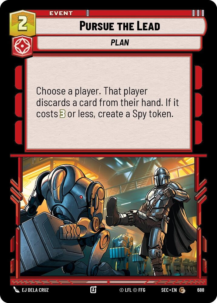 Pursue the Lead (Foil) (688) (SEC)