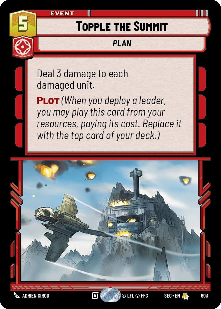 Topple the Summit (Foil) (693) (SEC)