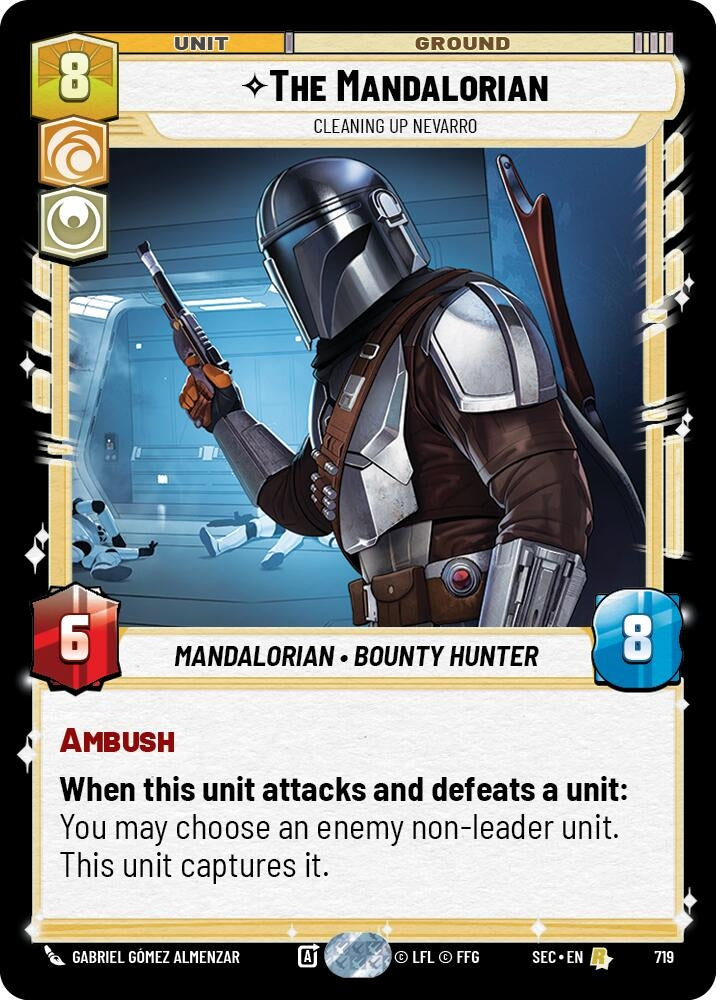 The Mandalorian - Cleaning up Nevarro (Foil) (719) (SEC)