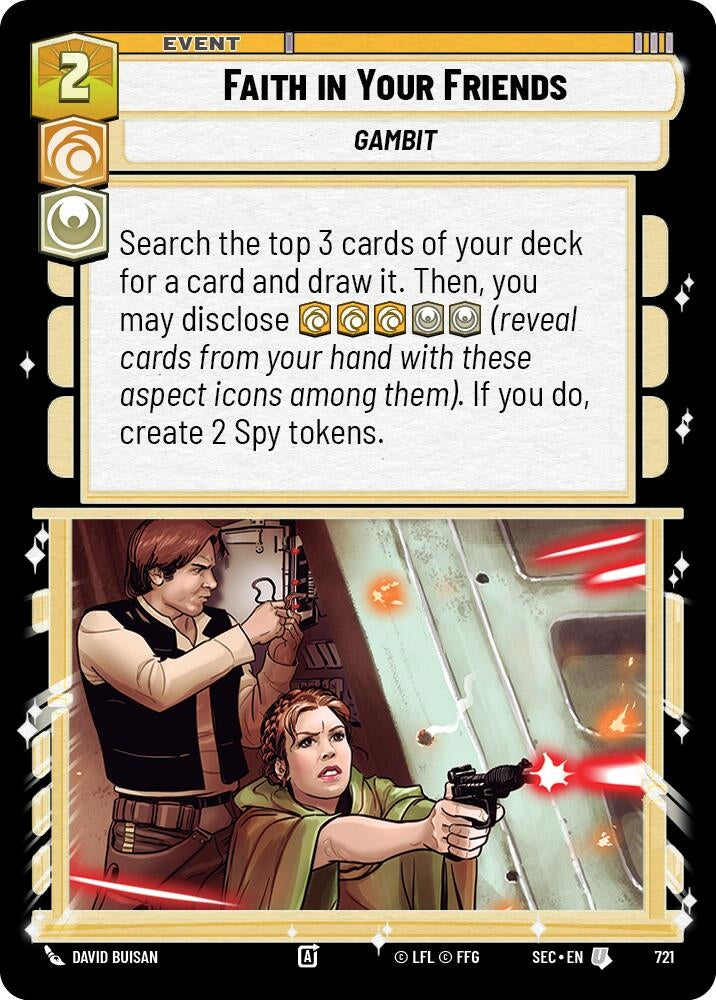 Faith in Your Friends (Foil) (721) (SEC)