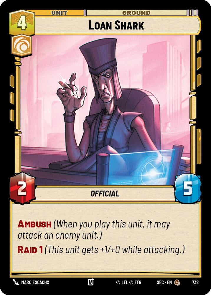Loan Shark (Foil) (732) (SEC)