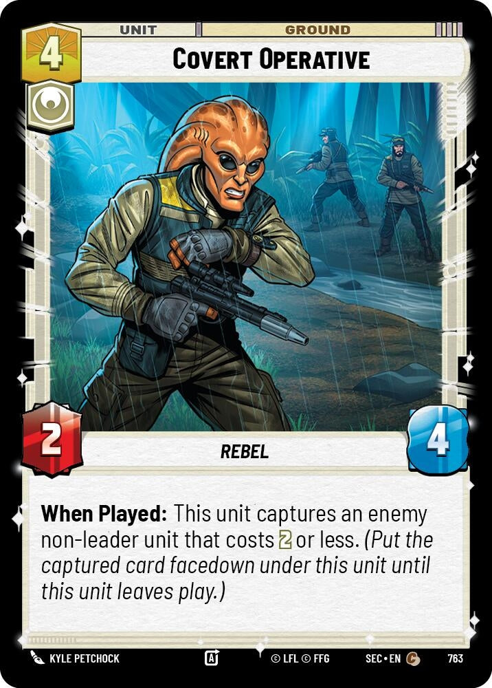 Covert Operative (Foil) (763) (SEC)