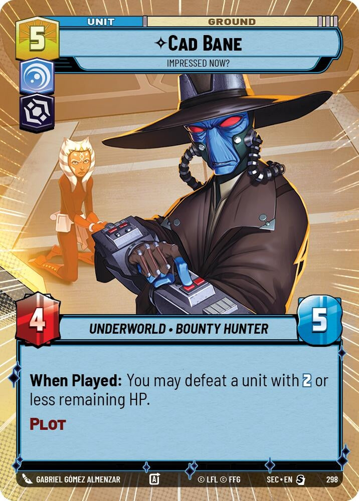 Cad Bane - Impressed Now? (Hyperspace) (298) (SEC)
