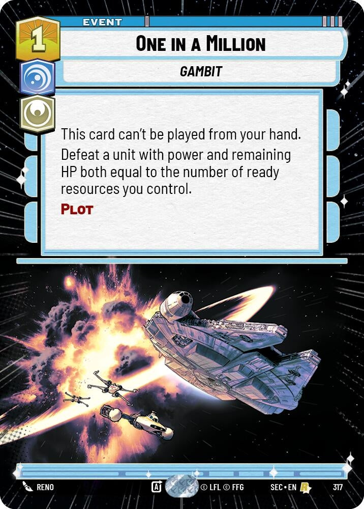 One in a Million (Hyperspace) (317) (SEC)