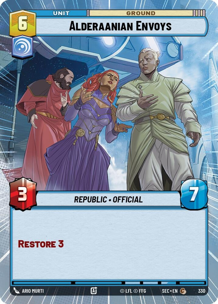 Alderaanian Envoys (Hyperspace) (330) (SEC)