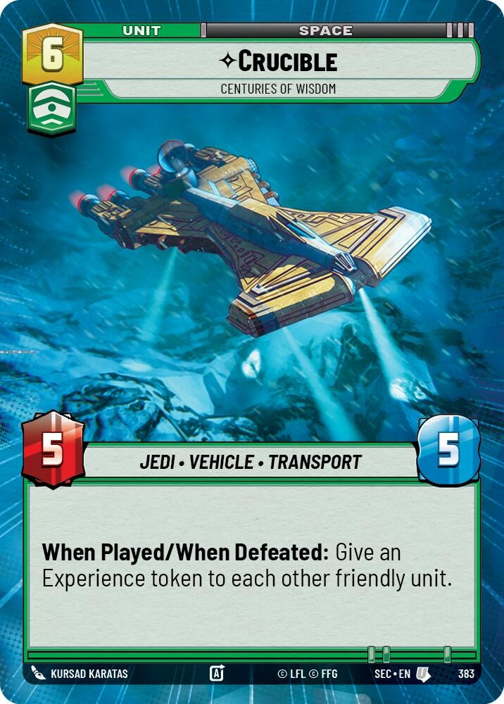 Crucible - Centuries of Wisdom (Hyperspace) (383) (SEC)