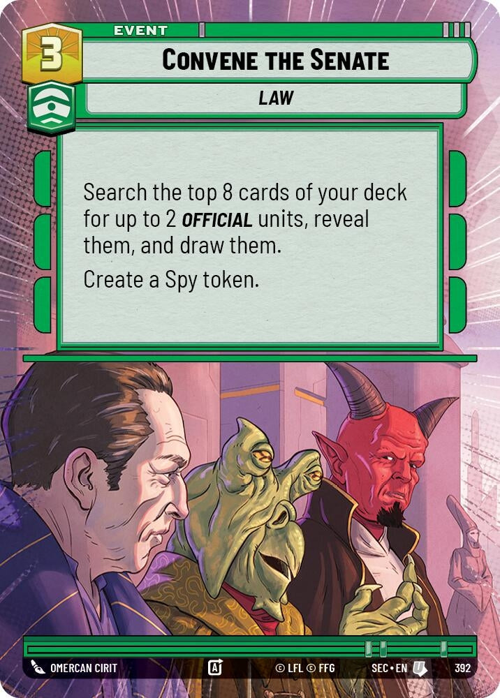 Convene the Senate (Hyperspace) (392) (SEC)