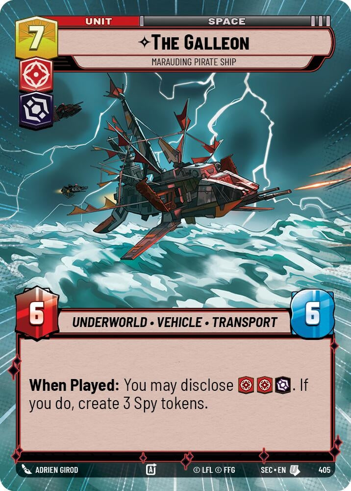 The Galleon - Marauding Pirate Ship (Hyperspace) (405) (SEC)
