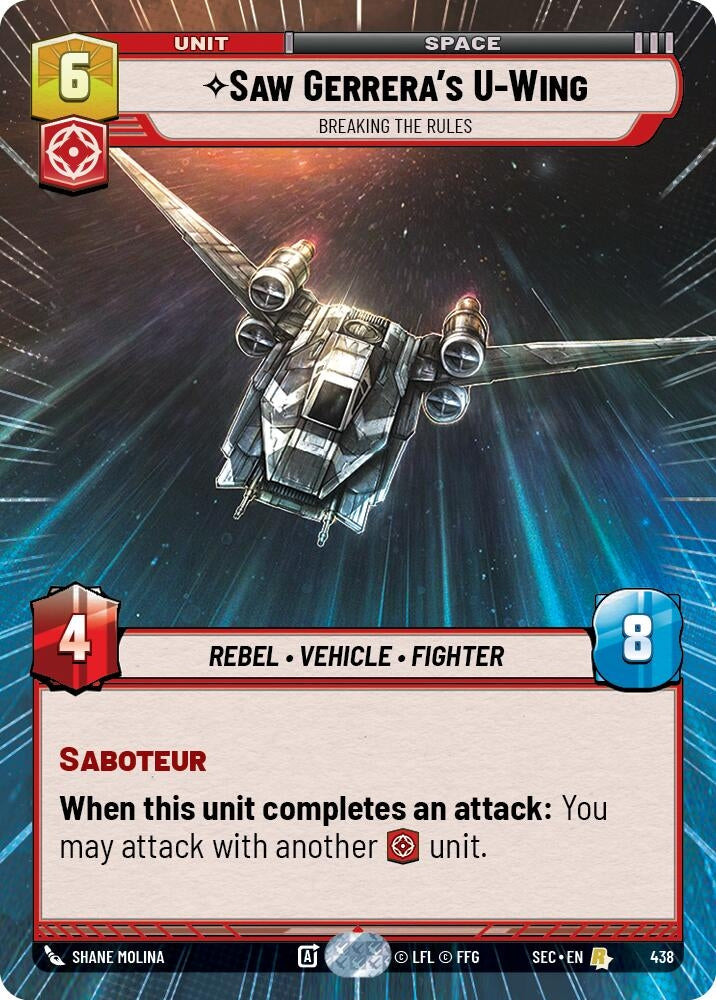 Saw Gerrera's U-Wing - Breaking the Rules (Hyperspace) (438) (SEC)