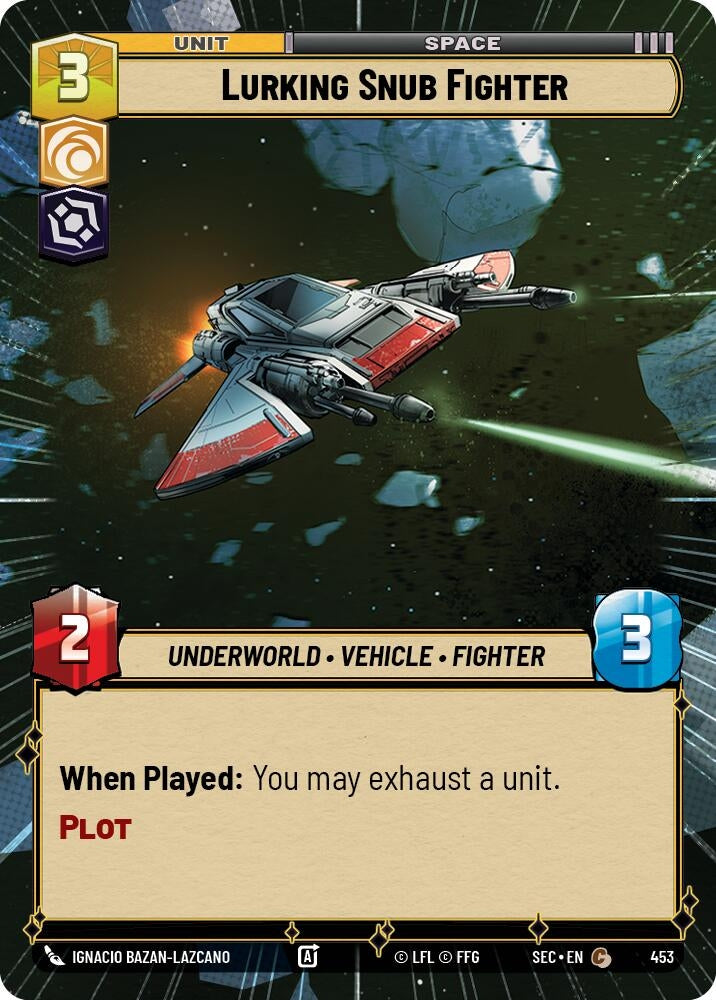 Lurking Snub Fighter (Hyperspace) (453) (SEC)