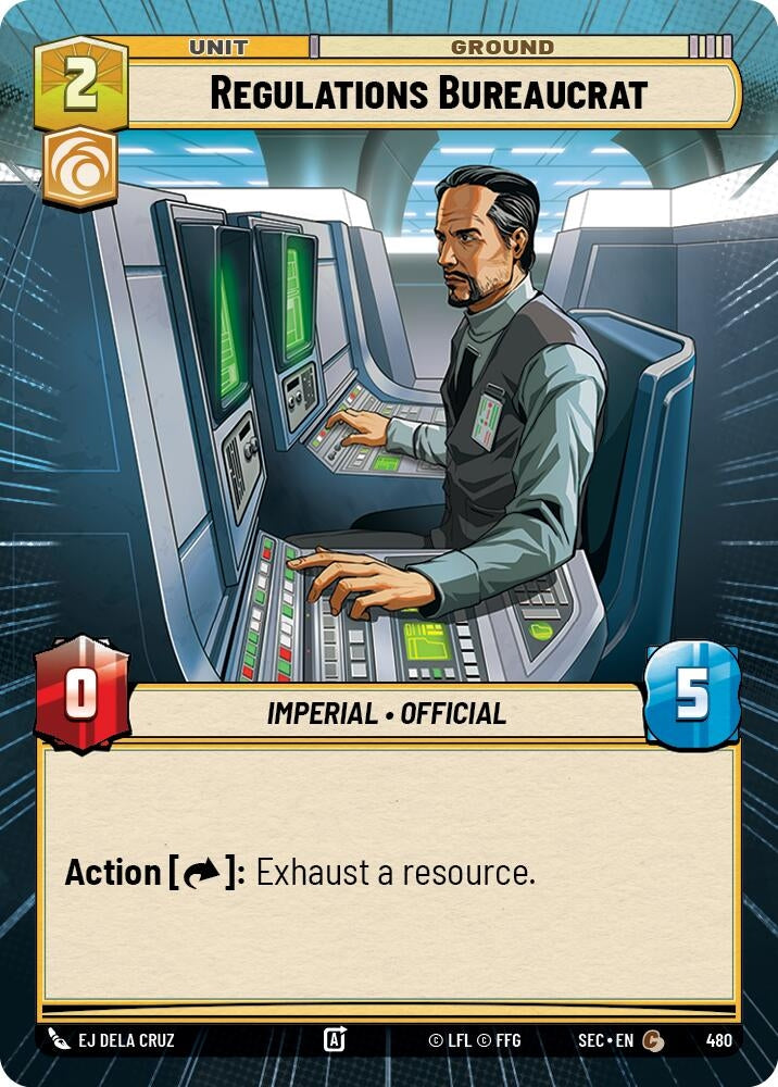 Regulations Bureaucrat (Hyperspace) (480) (SEC)