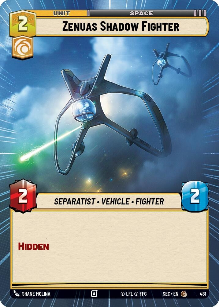 Zenuas Shadow Fighter (Hyperspace) (481) (SEC)