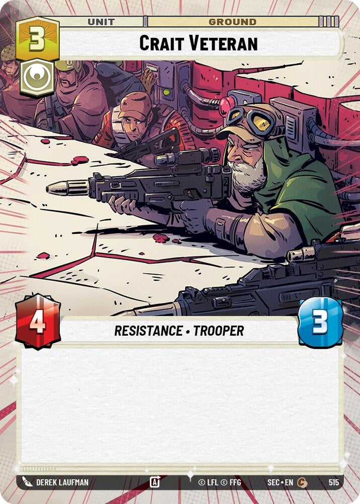 Crait Veteran (Hyperspace) (515) (SEC)