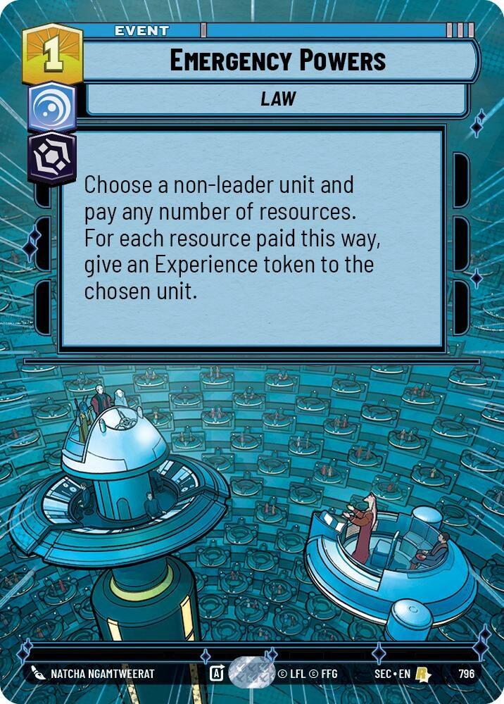 Emergency Powers (Hyperspace Foil) (796) (SEC)