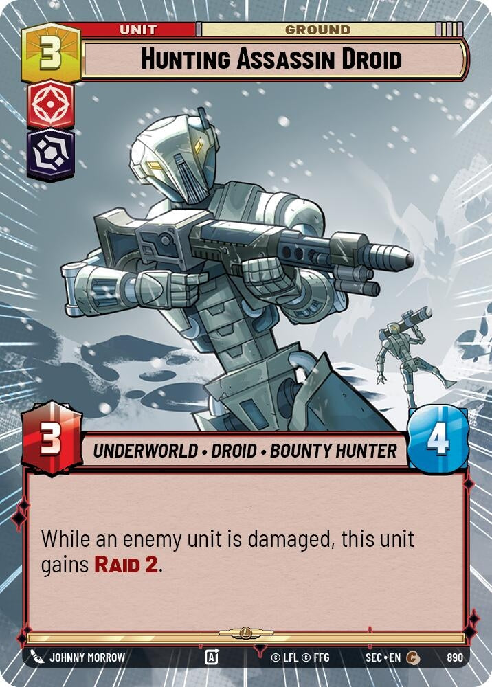Hunting Assassin Droid (Hyperspace Foil) (890) (SEC)