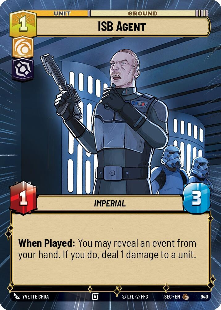 ISB Agent (Hyperspace Foil) (940) (SEC)