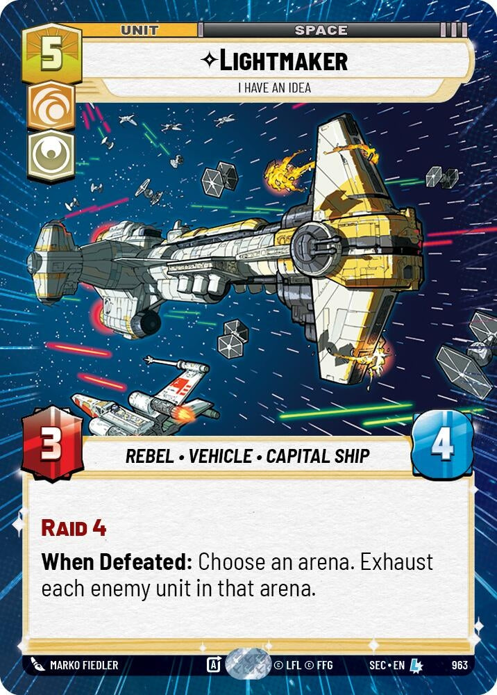 Lightmaker - I Have An Idea (Hyperspace Foil) (963) (SEC)