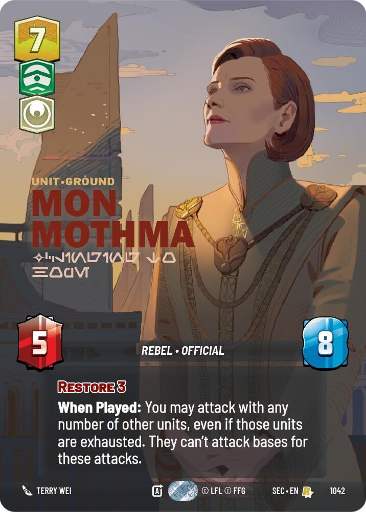 Mon Mothma - Clinging to Hope (Prestige) (1042) (SEC)