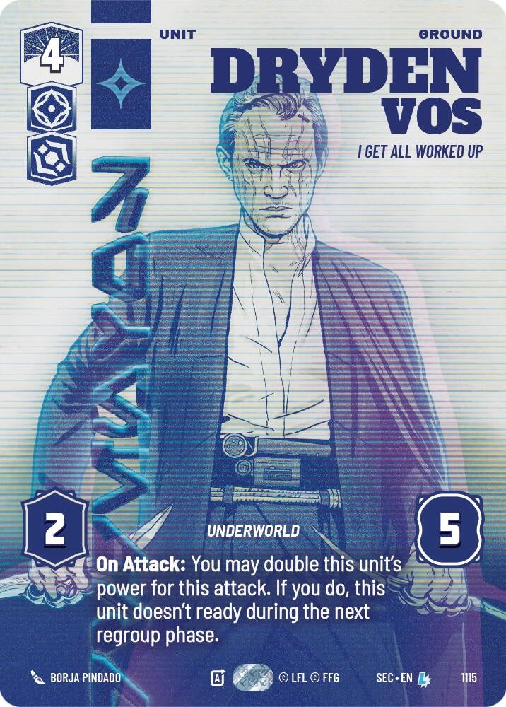 Dryden Vos - I Get All Worked Up (Prestige Foil) (1115) (SEC)