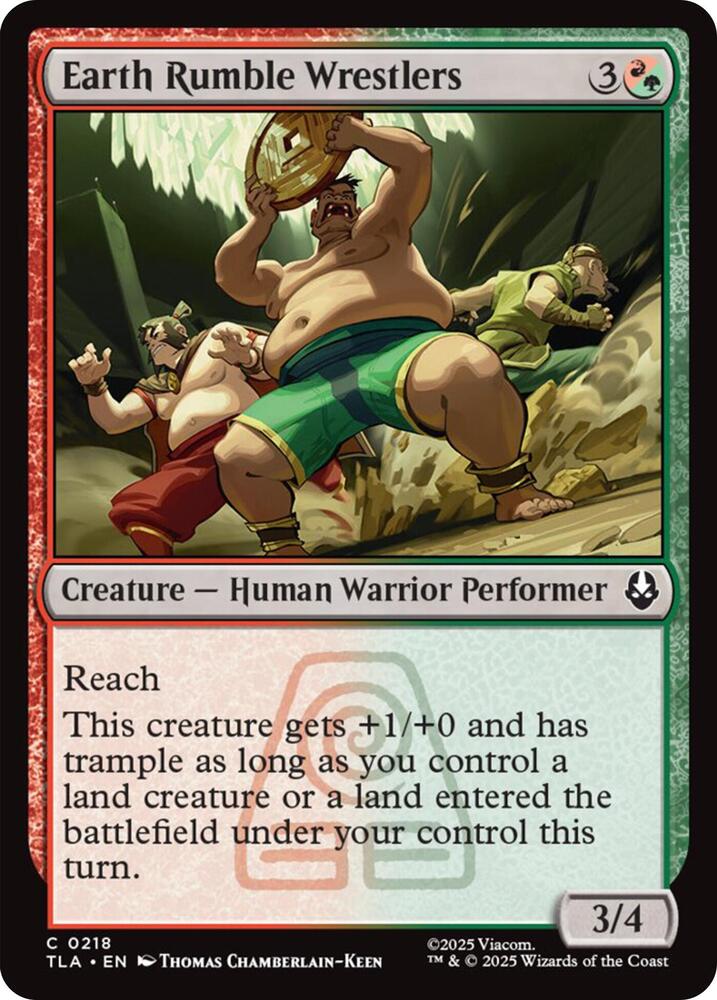 Earth Rumble Wrestlers (218) (TLA)