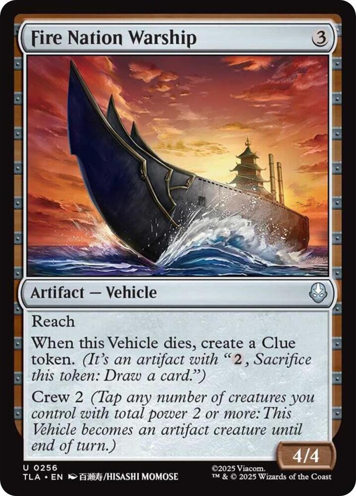 Fire Nation Warship (256) (TLA)