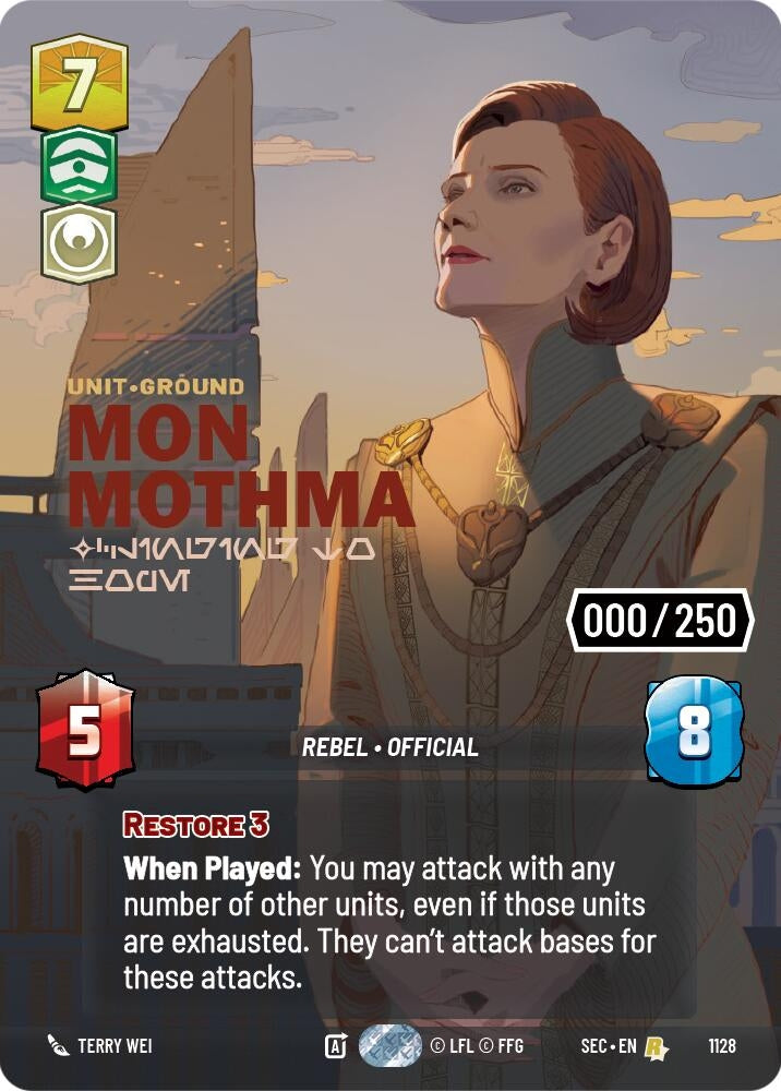 Mon Mothma - Clinging to Hope (Serialized) (1128) (SEC)