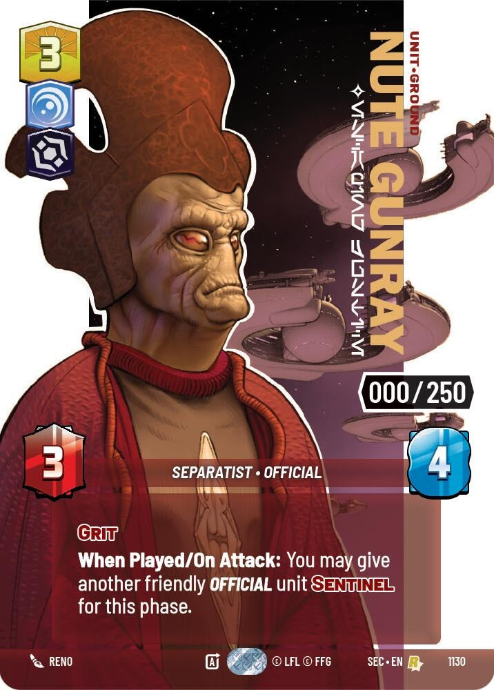 Nute Gunray - Escaping Justice (Serialized) (1130) (SEC)