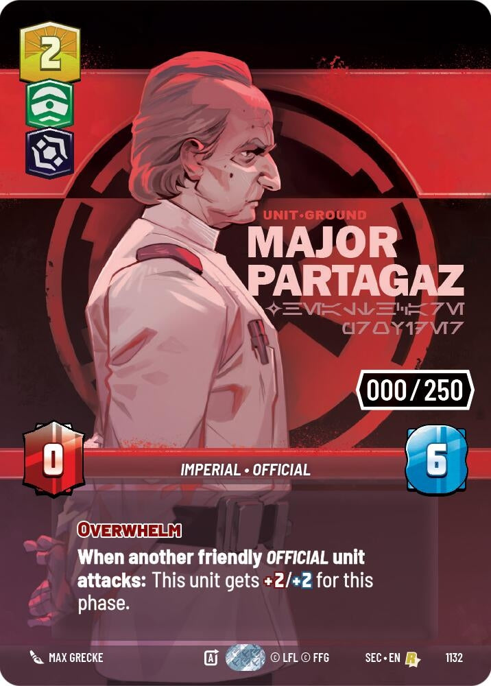 Major Partagaz - Healthcare Provider (Serialized) (1132) (SEC)