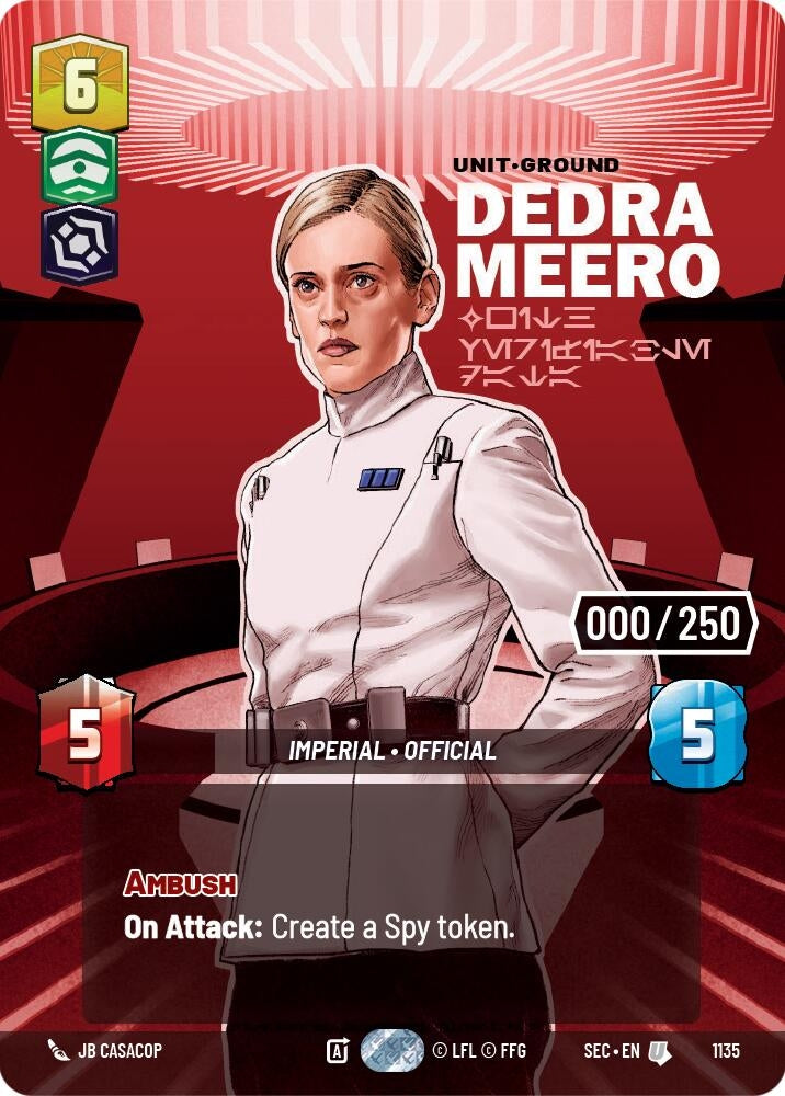 Dedra Meero - With Verifiable Data (Serialized) (1135) (SEC)