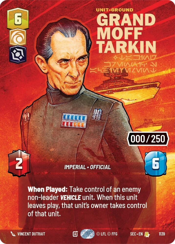 Grand Moff Tarkin - Taking Krennic's Achievement (Serialized) (1139) (SEC)