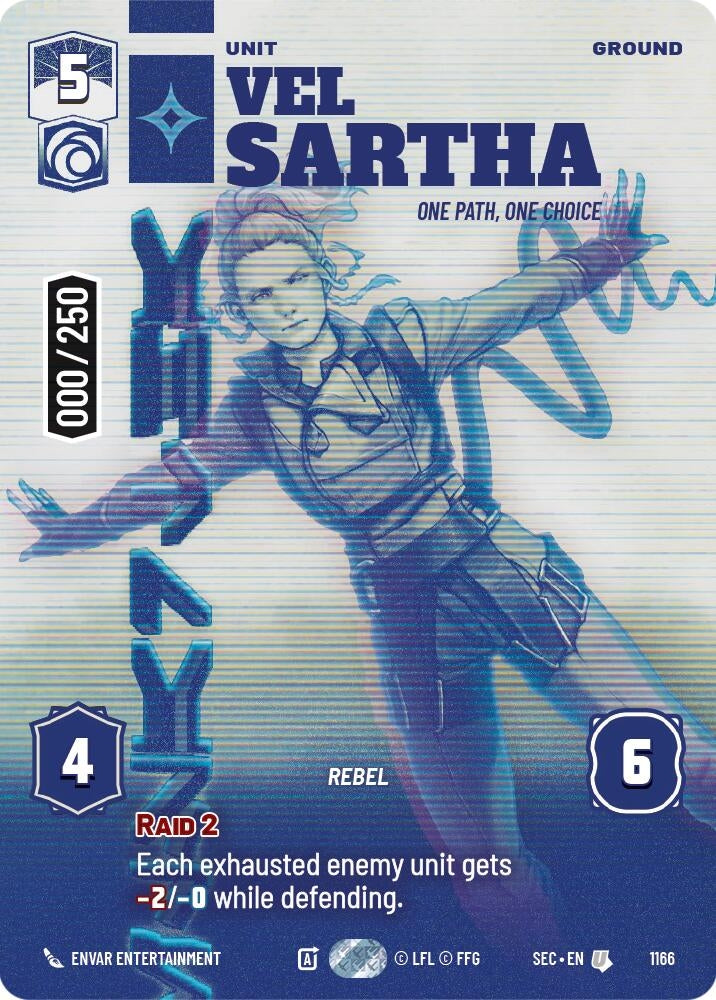 Vel Sartha - One Path, One Choice (Serialized) (1166) (SEC)
