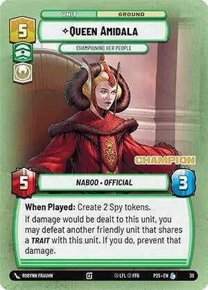 Queen Amidala - Championing Her People (Champion) (30) (OPP)