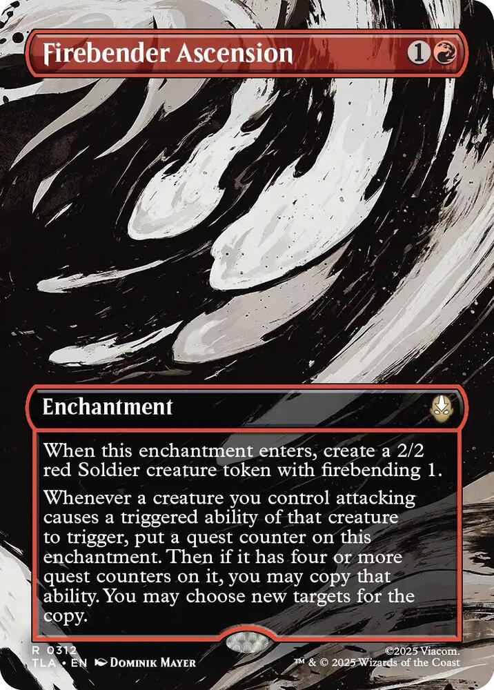 Firebender Ascension (Borderless) (312) (TLA)