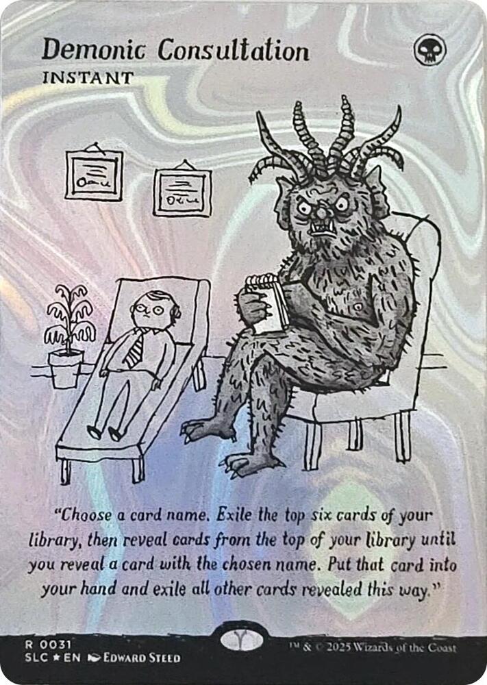 Demonic Consultation (Halo Foil) (31) (SLC)