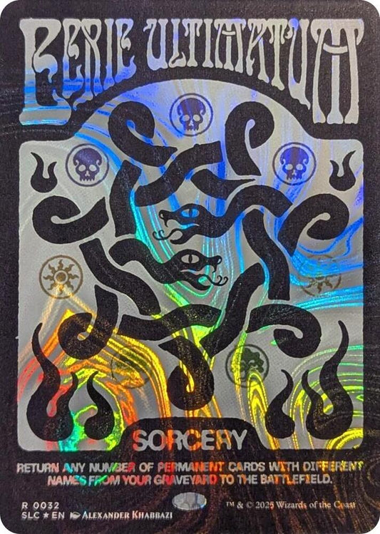 Image for Eerie Ultimatum (Halo Foil) (32) (SLC) - Magic: The Gathering