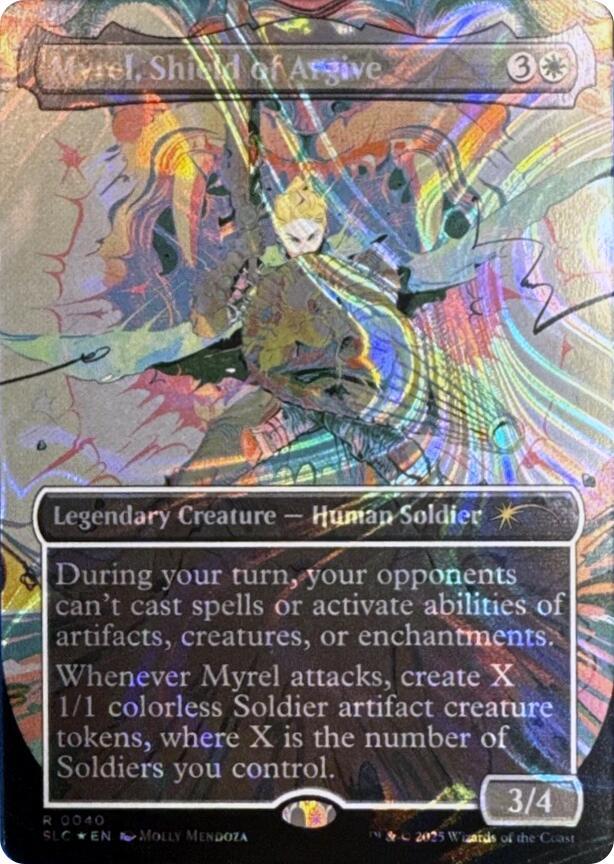 Myrel, Shield of Argive (Halo Foil) (40) (SLC)