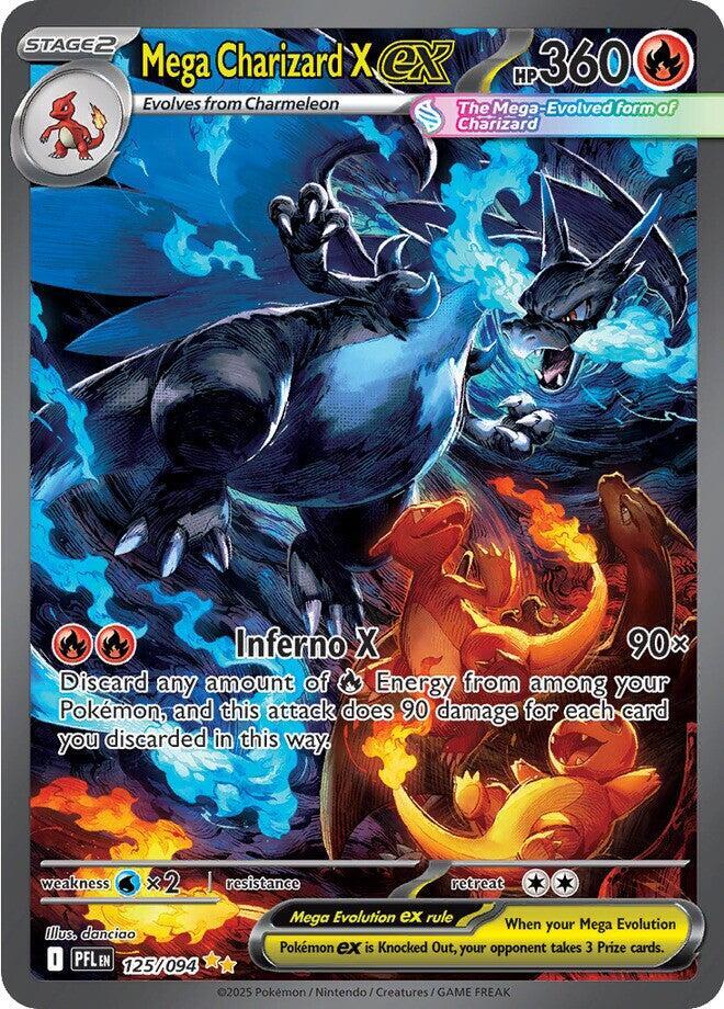 Mega Charizard X ex - 125/094 (125/094) (PFL)