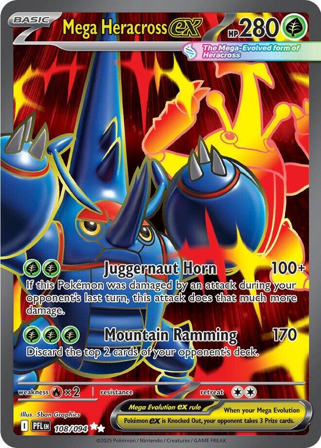 Mega Heracross ex - 108/094 (108/094) (PFL)