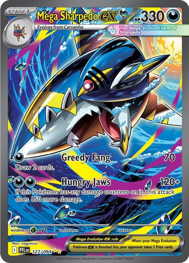 Mega Sharpedo ex - 127/094 (127/094) (PFL)