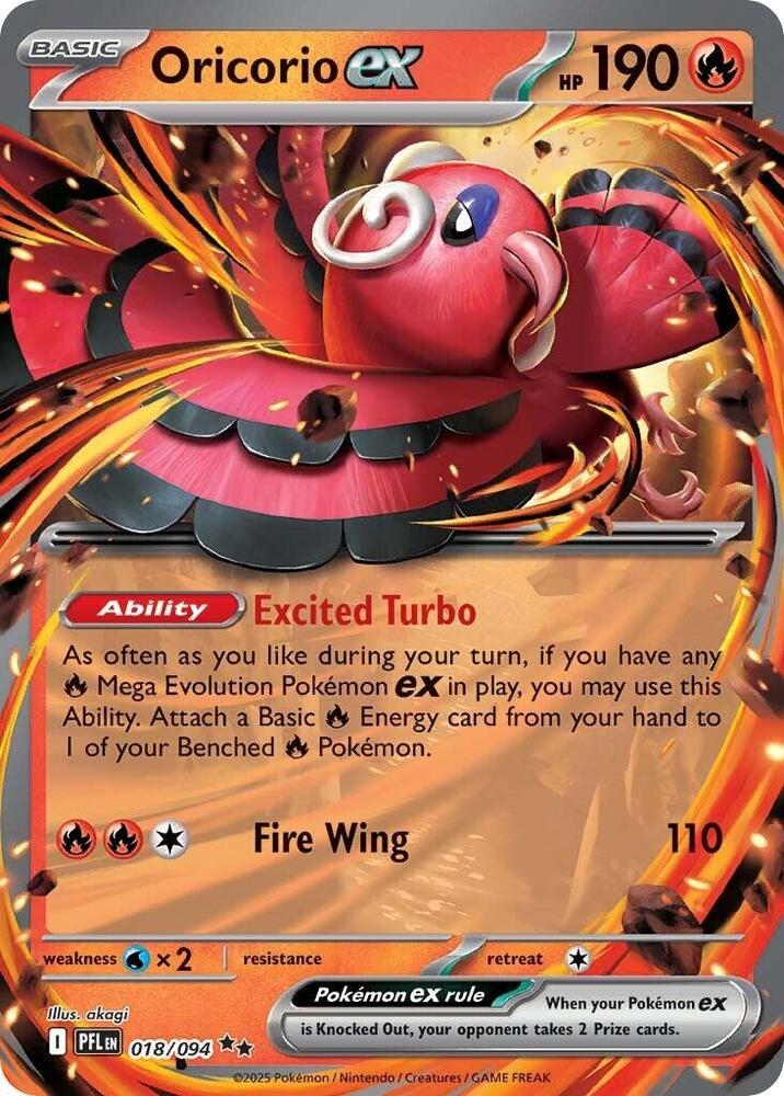 Oricorio ex - 018/094 (018/094) (PFL)