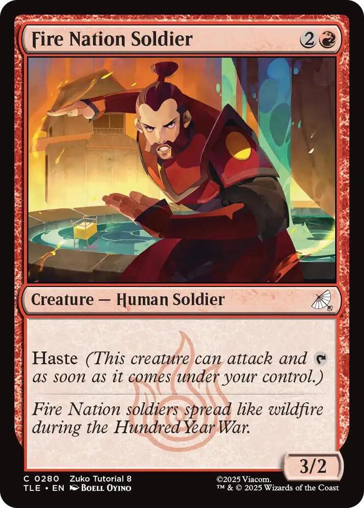 Fire Nation Soldier (0280) (280) (TLE)