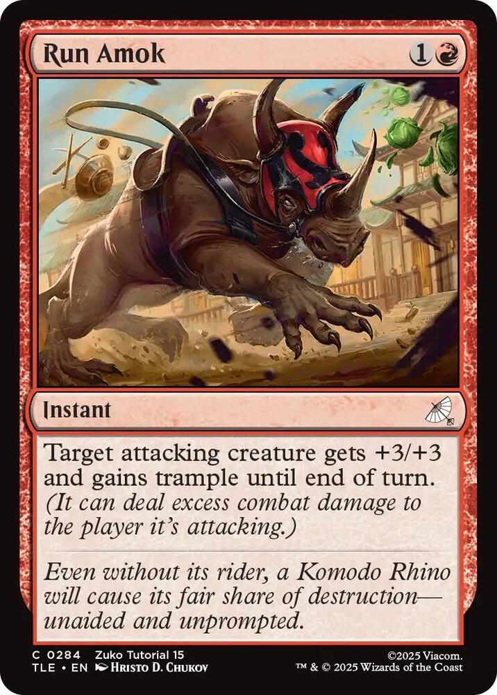 Run Amok (0284) (284) (TLE)
